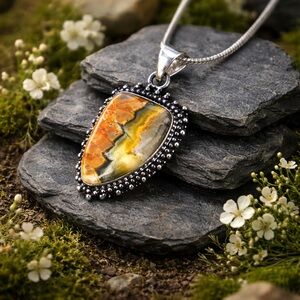 NEW! Bumblebee Jasper Necklace